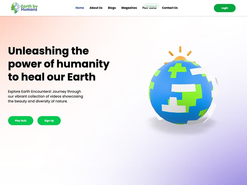 Earth by Humans